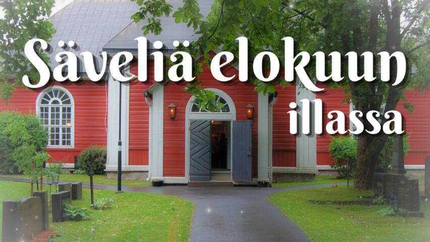Säveliä elokuun illassa Karkkilan kirkossa